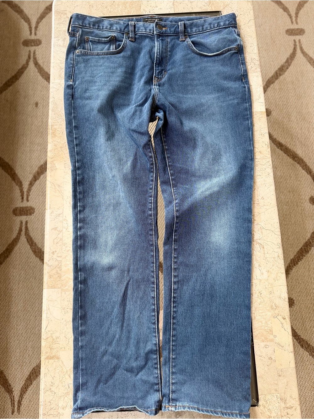 Banana Republic Men's Medium Blue Bootcut Jeans